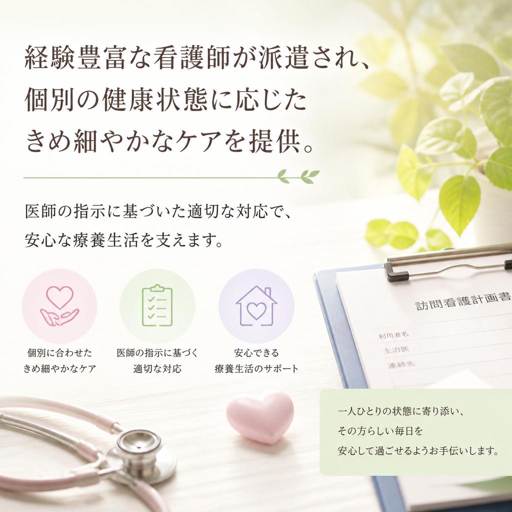 専門の看護師が常駐