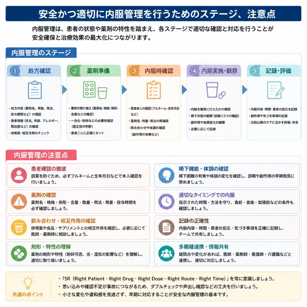 内服管理の重要性